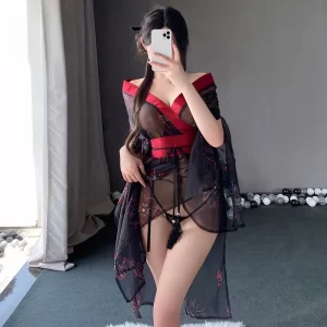 Japanese Phantom Kimono Dress