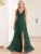 Elegant Chiffon Sequin Maxi Dress